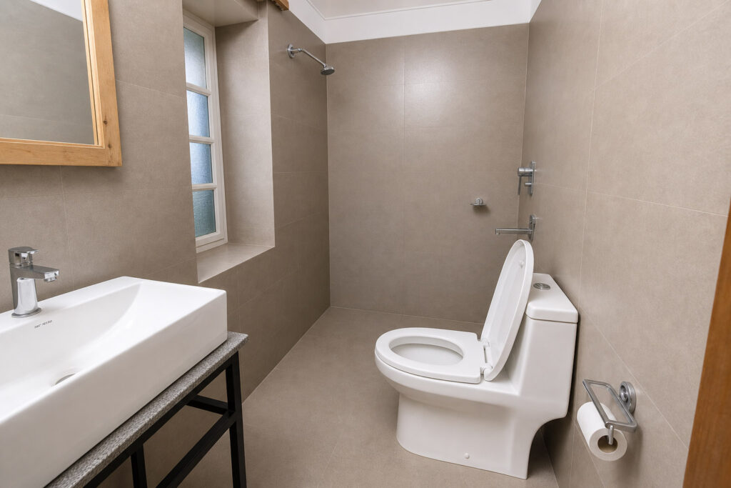 Washrooms - Abu Palace, Leh