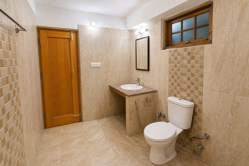 Washrooms - Abu Palace, Leh